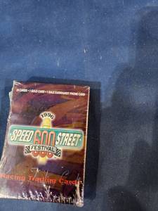 lot 14519 image: 1996 Classic Speed Street 600 Festival Complete Set 1-25 Sealed Mint