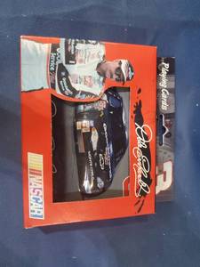 lot 14547 image: Dale Earnhardt Card Set Dale Earnhardt 3 Collectors Tin Case NASCAR Poker Cards