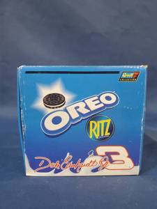 lot 14552 image: 2002 Dale Earnhardt Jr. 3 Oreo Ritz 164 Nascar Diecast In Oreo Tin By Revell