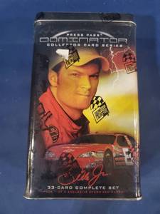 lot 14560 image: Press Pass Dominator Collector Card Series Dale Earnhardt Jr 33card Complete Set