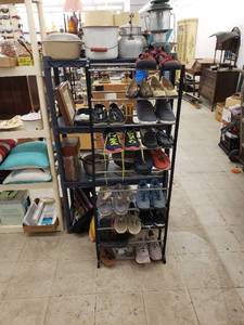 lot 7858 image: shoe rack ONLY