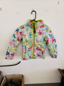 lot 7897 image: puff coat sz 7-8 kids