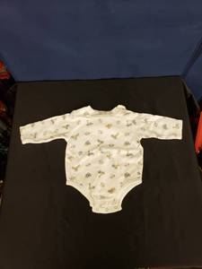 lot 7945 image: Harley Davidson onesie sz 6-9mths