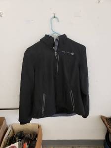 lot 7981 image: fleece lined hooded jacket sz XL