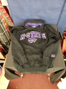 lot 8003 image: K-State hoodie sz Med