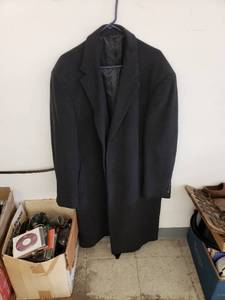 lot 8026 image: Weatherproof Cashmere long coat one size