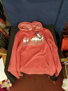 lot 8070 image: St. Jude hoodie NWT sz L