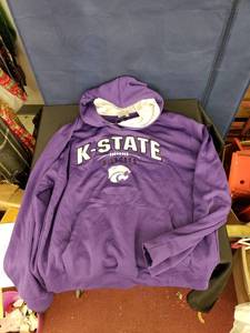 lot 8071 image: K-State hoodie sz XL