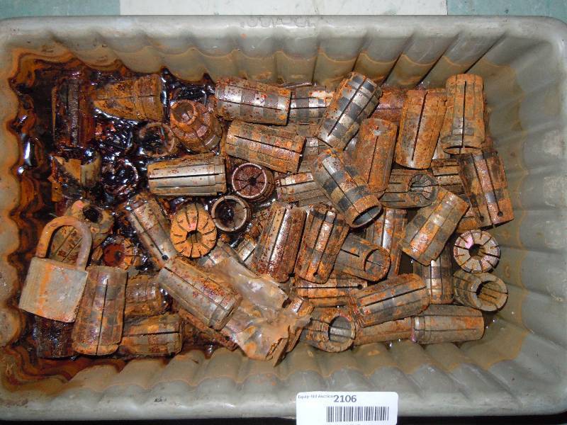 lot 2106 image: Lot of Collets