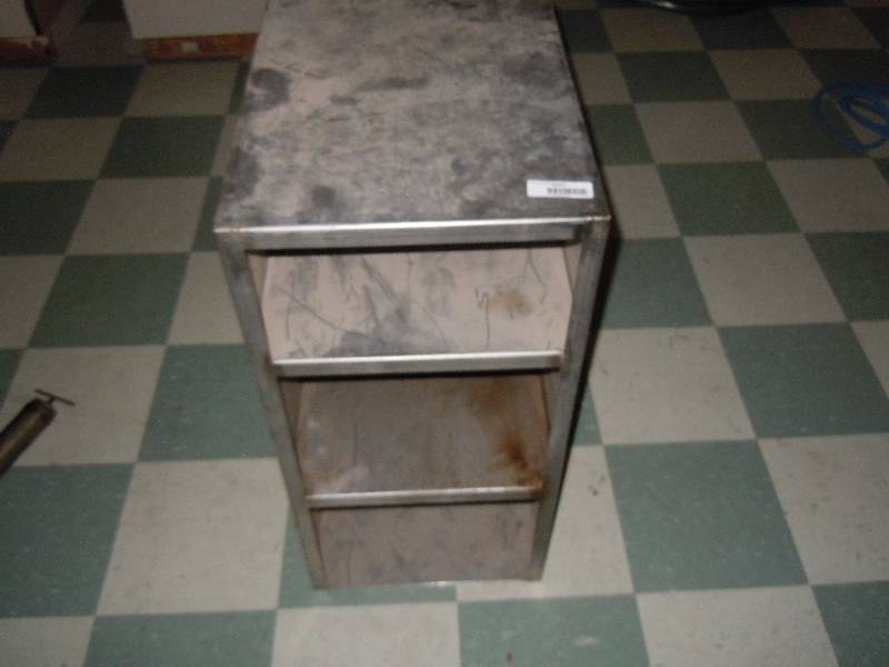 lot 2037 image: Stainless Steel Shelves
