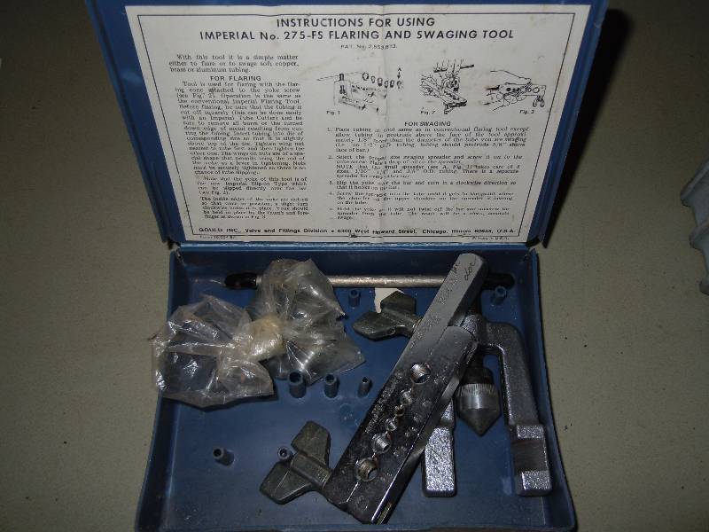 lot 2147 image: Flaring and swaging Tool