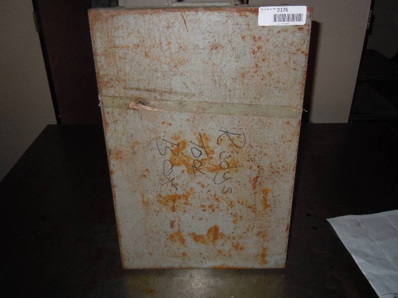 lot 2176 image: Metal storage case