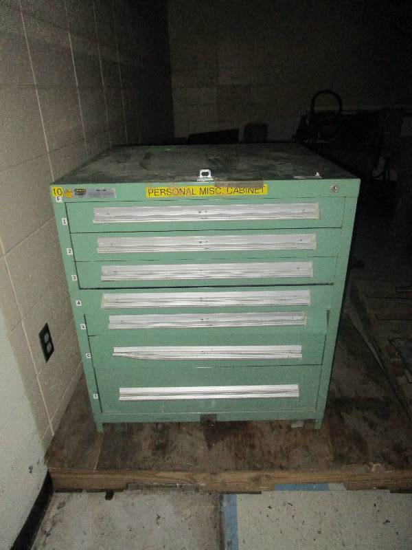 lot 2026 image: Heavy Duty Metal Cabinet