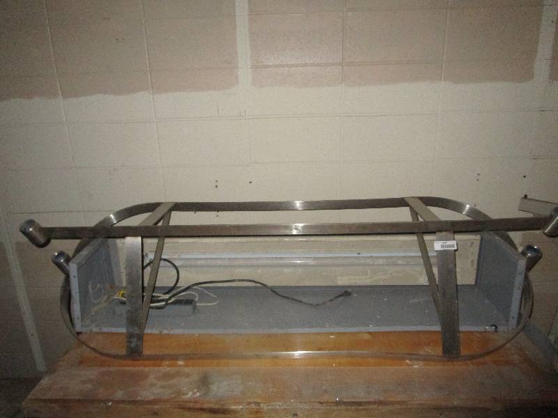 lot 2184 image: Kitchen hanging pan rack