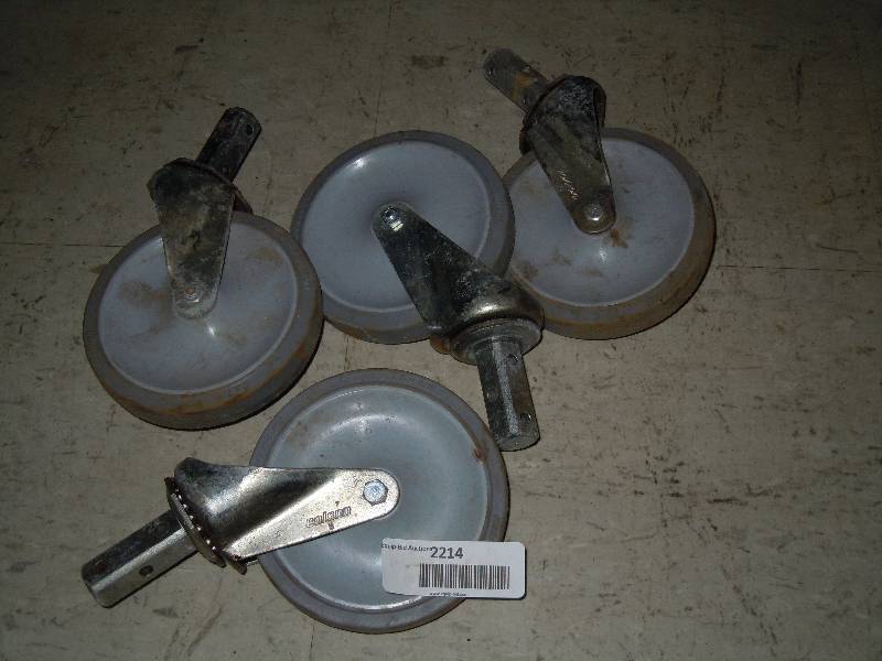 lot 2214 image: Lot of Casters