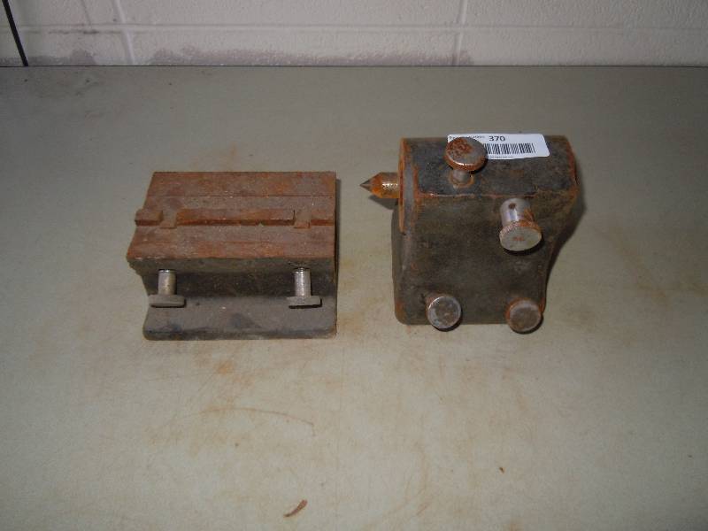 lot 370 image: Machinist Parts