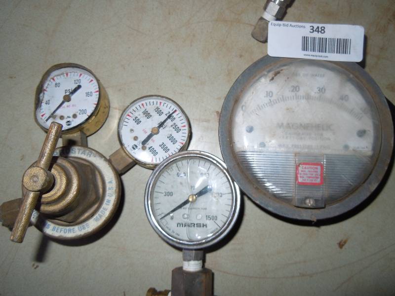 lot 348 image: Large lot of gauges