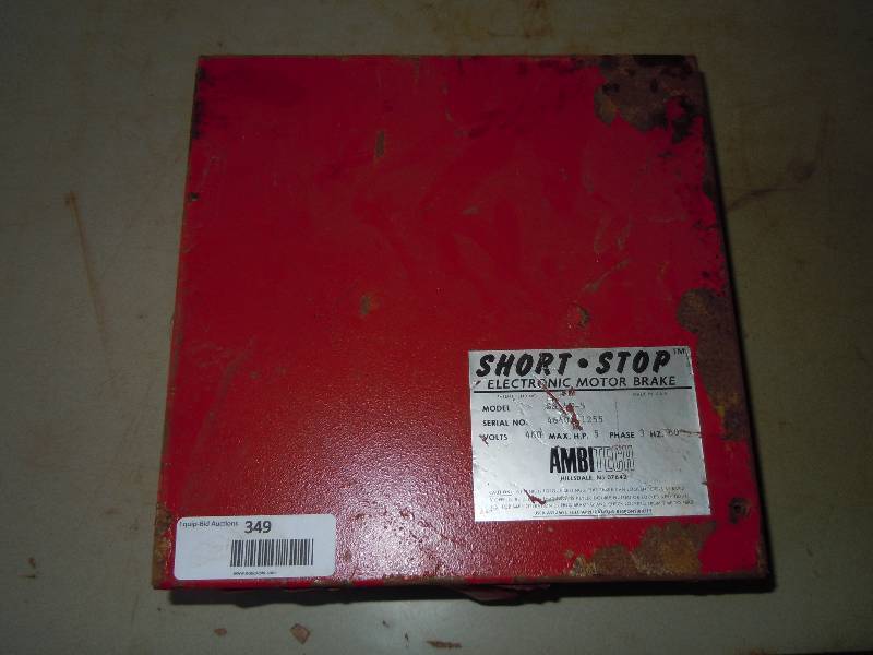 lot 349 image: Electronic motor brake