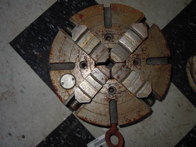 lot 2228 image: Lathe Chuck