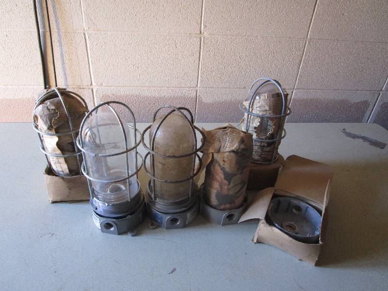 lot 441 image: Lot of explosion proof glass covers