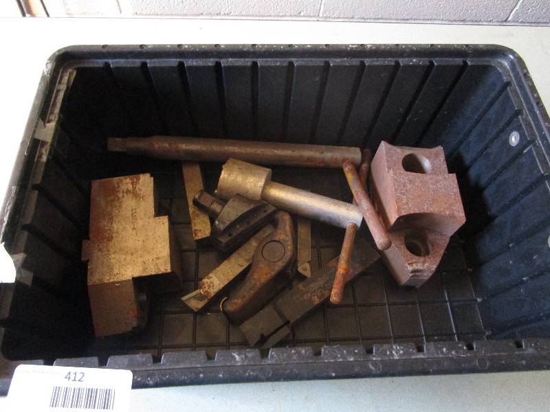 lot 412 image: Lot of Machinist Parts