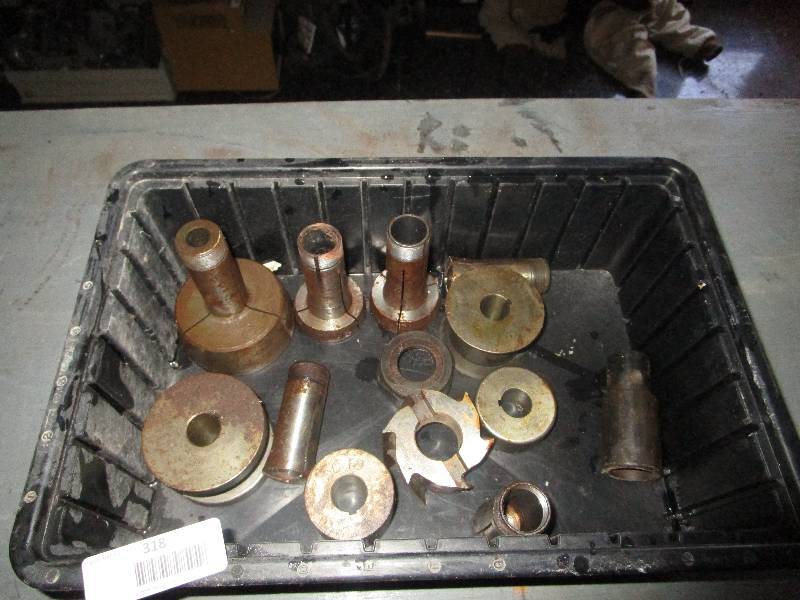 lot 318 image: Lot of random machinist parts