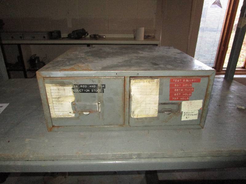 lot 314 image: Metal file storage
