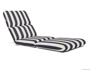 lot 49783 image: Sunbrella 74-inch Chaise Cushion - Maxim Navy