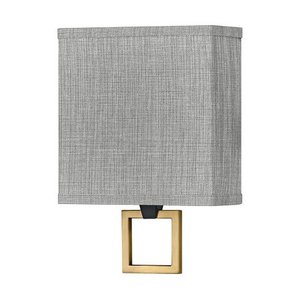 lot 49784 image: Hinkley Lighting 41301 Link 8 Wide Galerie Integrated Led Wall Sconce