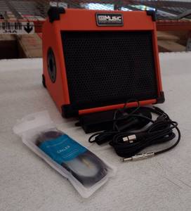 lot 49803 image: Acoustic Guitar Amplifier, 40 Watt Portable Rechargeable Acoustic Electric Amp