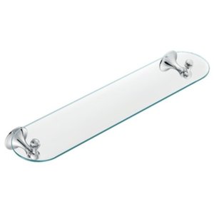 lot 49813 image: Moen Lounge Chrome Vanity Shelf