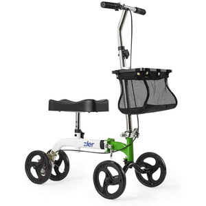 lot 49826 image: Zler Knee Scooter, Deluxe Steerable Knee Walker Knee Scooter