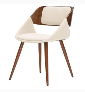 lot 49849 image: Cyprus Fabric Chair - Santorini SandWalnut