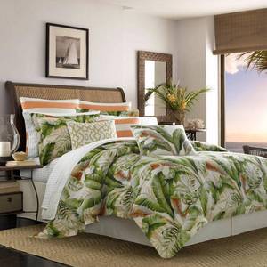 lot 49855 image: Tommy Bahama Palmiers 4-piece Comforter Set