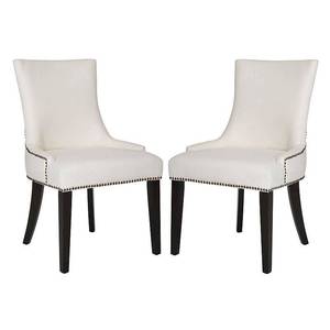 lot 49886 image: Safavieh Lester Contemporary Glam Dining Chair Set of 2