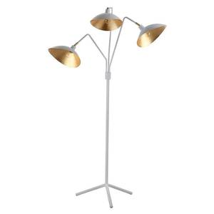 lot 49902 image: Safavieh Iris 69.5 Mid-Century Triple Light Floor Lamp