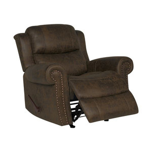 lot 49909 image: Copper Grove Dilsen Extra Large Rolled Arm Rocker Recliner Chair