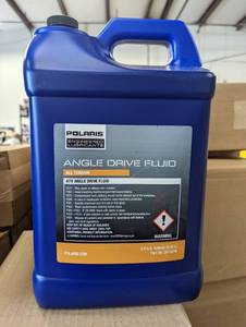 lot 91 image: Polaris Angle Drive Fluid, All Terrain, 2.5 Gallon, 2872276