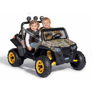 lot 97 image: Peg Perego Polaris RZR 900 12-Volt Battery-Powered Ride-On Camo