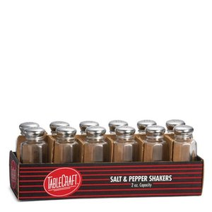 lot 141 image: Paneled Salt and Pepper Shaker 2oz