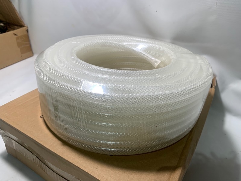 lot 128 image: 1 New Box fo DiversiTech 38x100ft Braided Vinyl Tubing