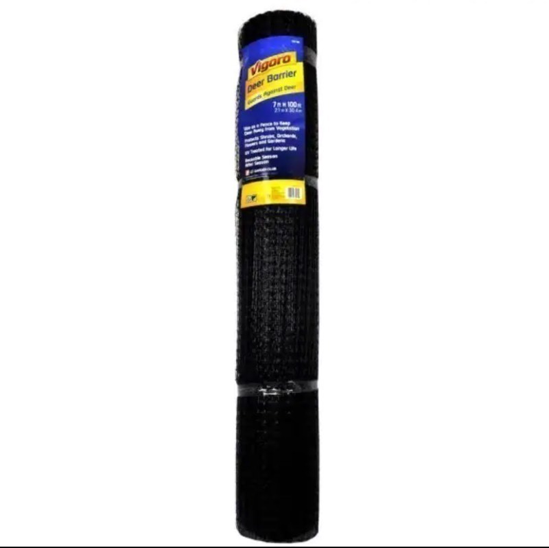 lot 223 image: New Vigoro Polypropylene Deer Block Netting Barrier 100ft