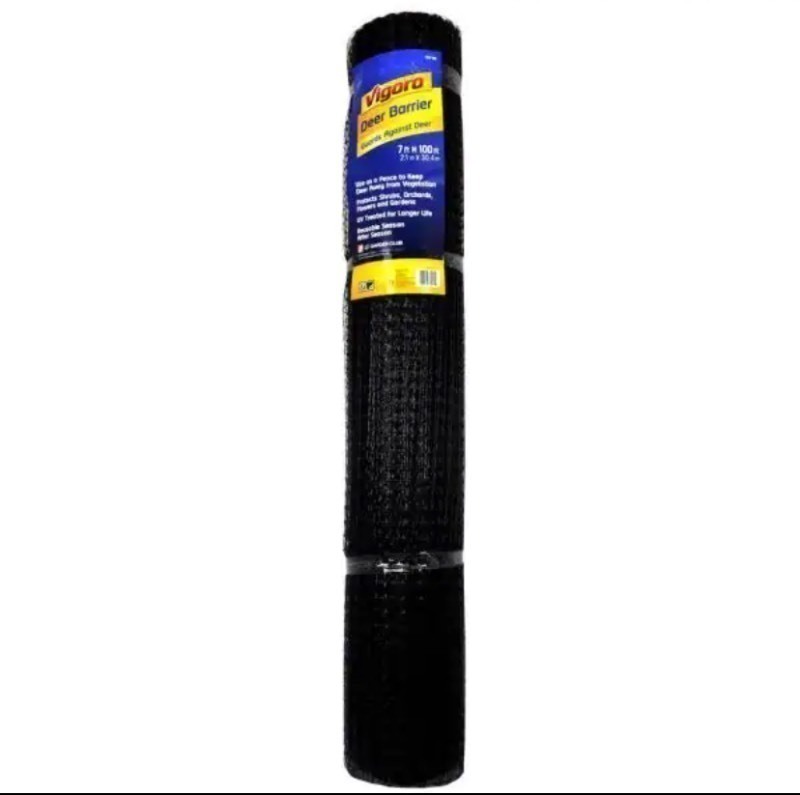 lot 224 image: New Vigoro Polypropylene Deer Block Netting Barrier 100ft