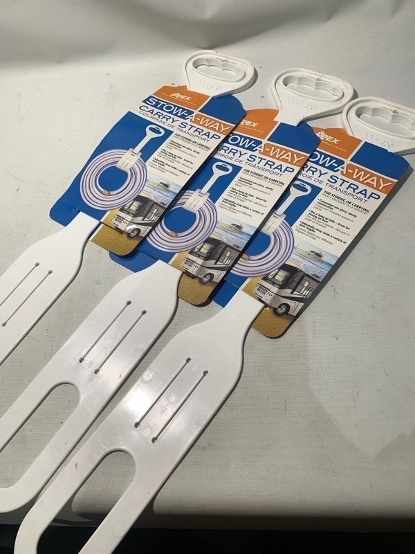 lot 226 image: 3 Apex Stow-A-Way Carry Straps