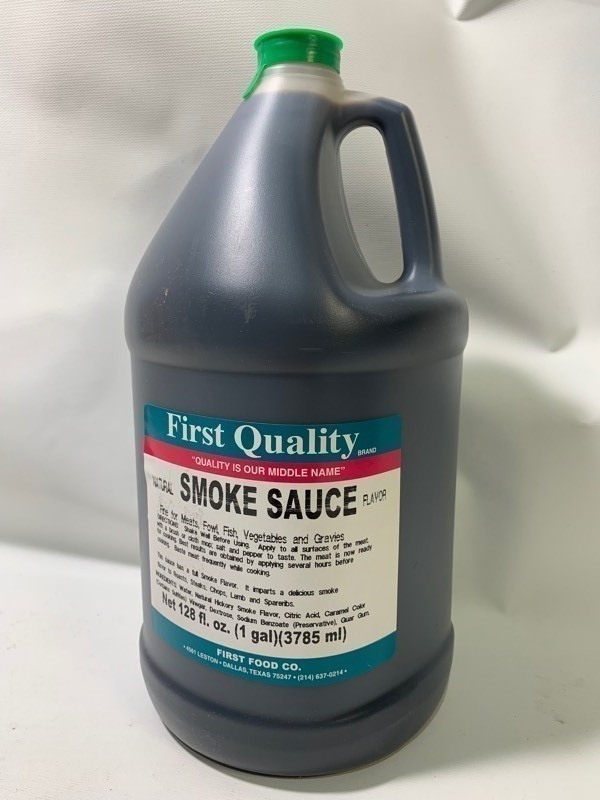 lot 231 image: 1 New Gallon of First Quality Natural Smoke Sauce Flavor