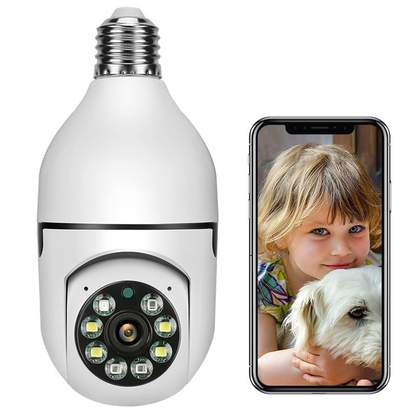 lot 204 image: 1 New Wireless Outdoor 360 Degree Panorama Night Vision Security Camera