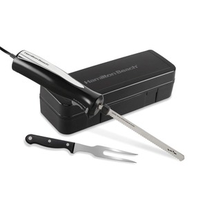 lot 4 image: Hamilton Beach Set Electric Carving Knife for Meats, Poultry, Bread