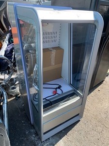 lot 13 image: Never Been Used 23x4ft RedBull Commercial Refrigerator Product Display