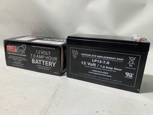 lot 32 image: New Mighty Mule 12Volt 7.0 AMP Hour Battery
