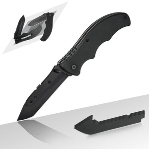 lot 48 image: New SWISS TECH Folding Pocket Knife w Replaceable Blades